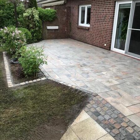 Naturstein Einfassung